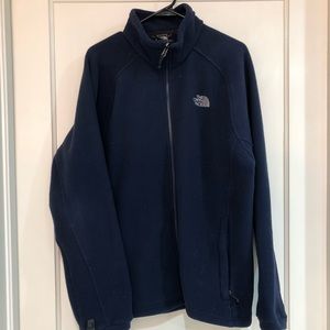 Men’s The North Face Zip-Up Fleece - Navy